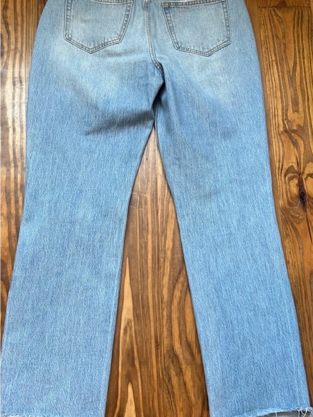 Cello Light Blue Distressed Straight-Leg Jeans - Picture 2 of 8